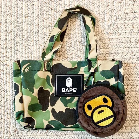 Bape Bags Bundle Of 2 A Bathing Ape Bape Baby Milo Tote